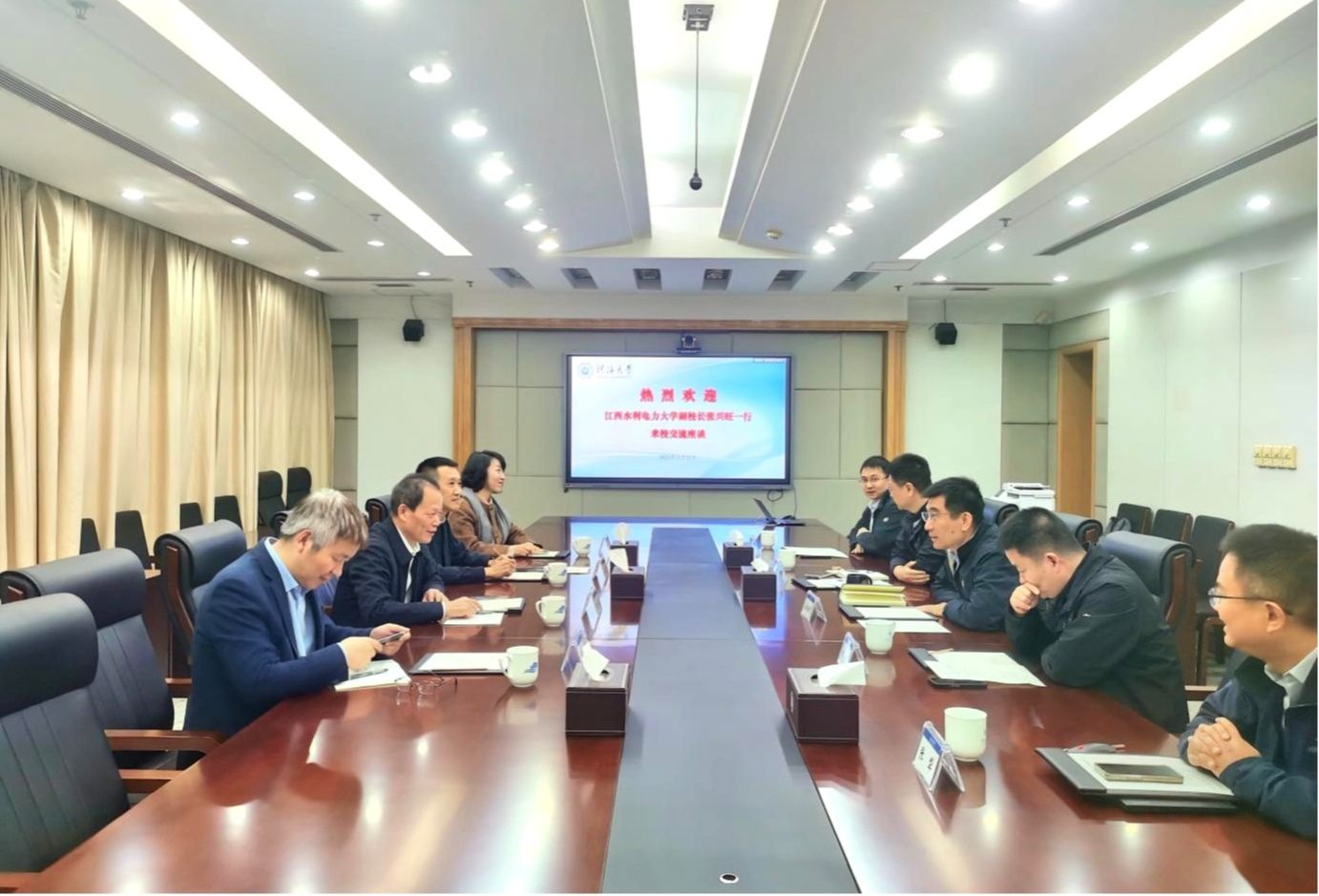 张兴旺带队赴省外高校、央企调研